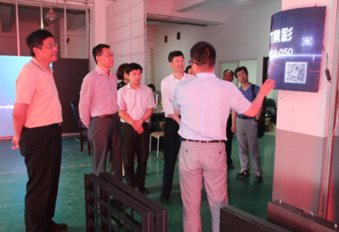 常州大學黨委浦玉忠、副校長芮國強，常州市政協副主席、三會會長顧森賢，常州市中小企業促進中心主任胥加祥等領導來我司參觀考察